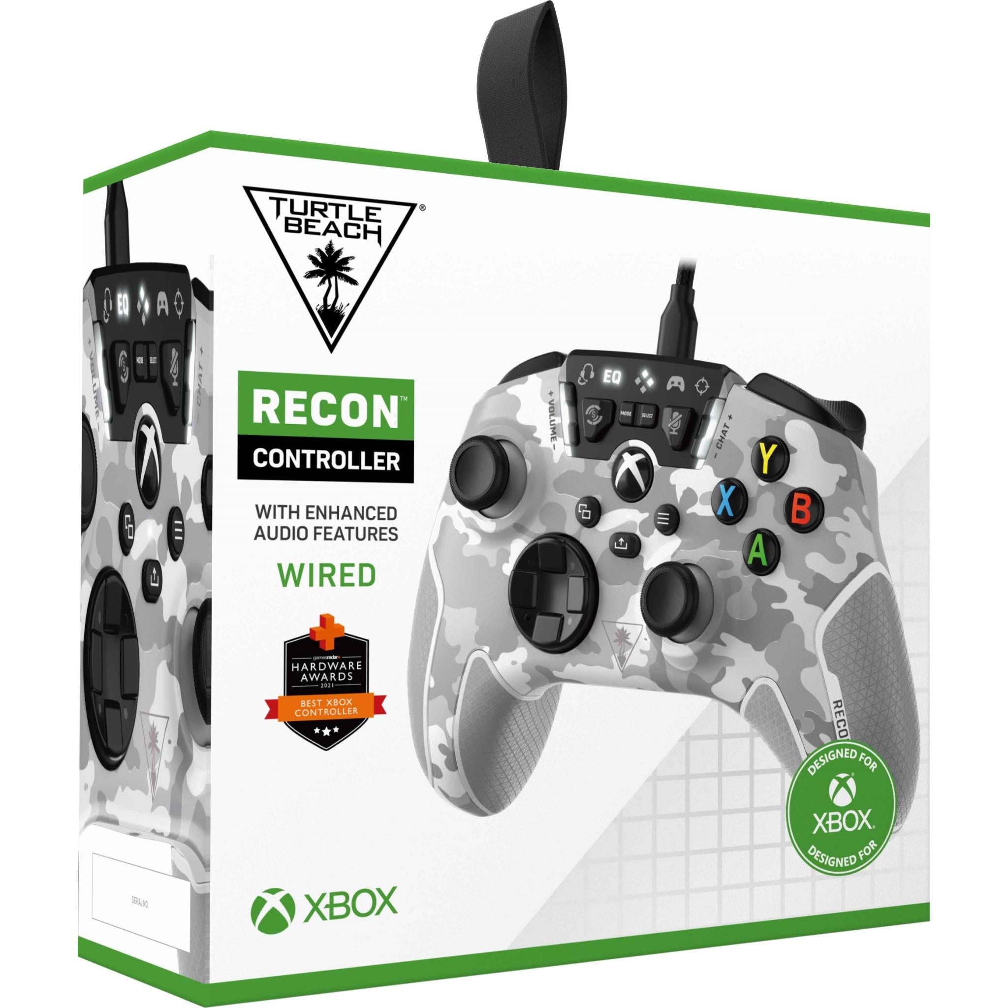 Turtle Beach Recon Wired Controller (Arctic Camo) for Xbox Series X|S
