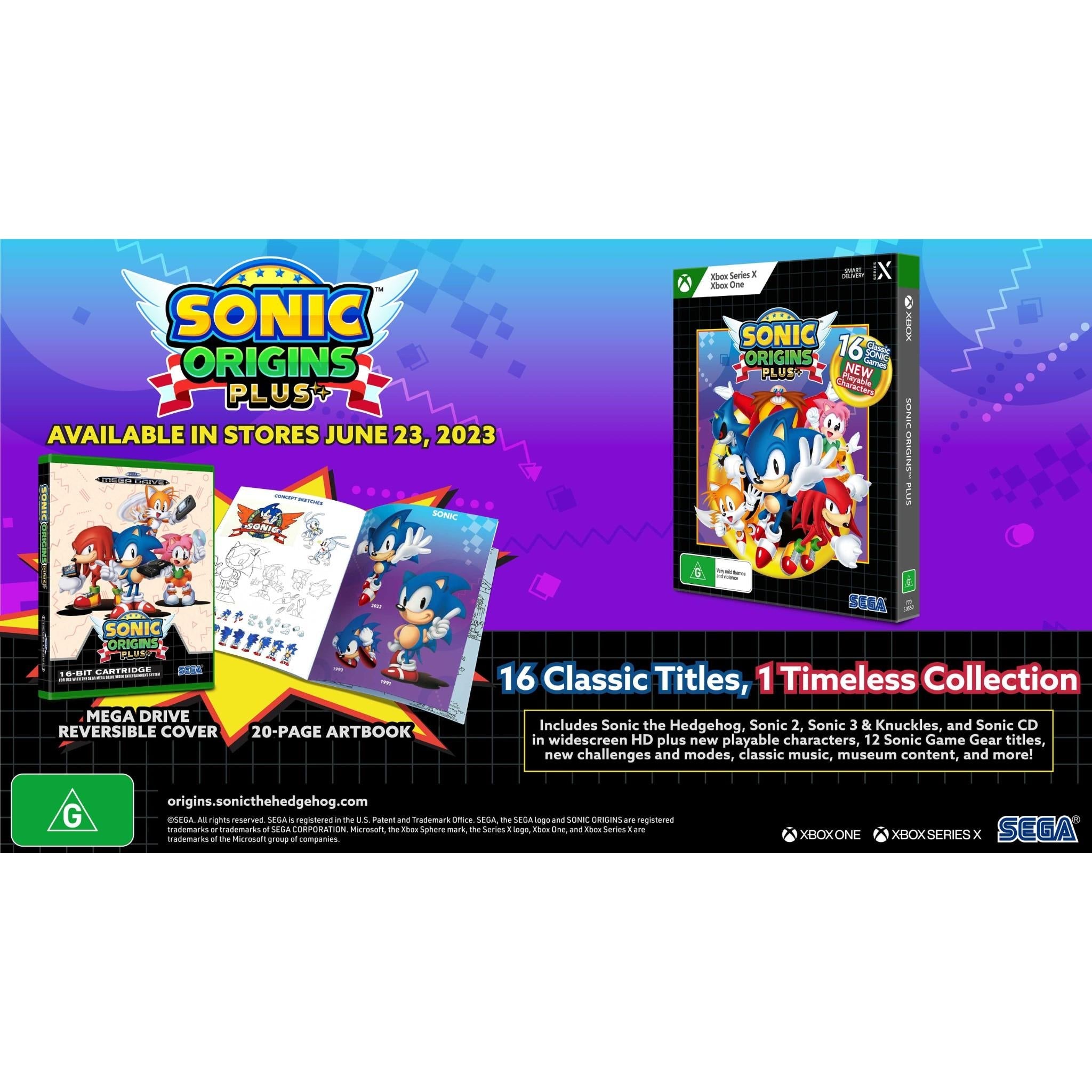 Sonic Origins Plus
