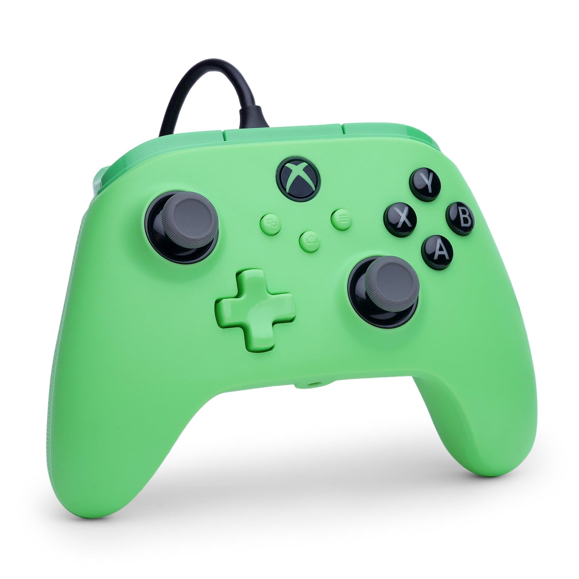 PowerA Advantage Plus Wired Controller for Xbox Series X|S (Green Meadow)