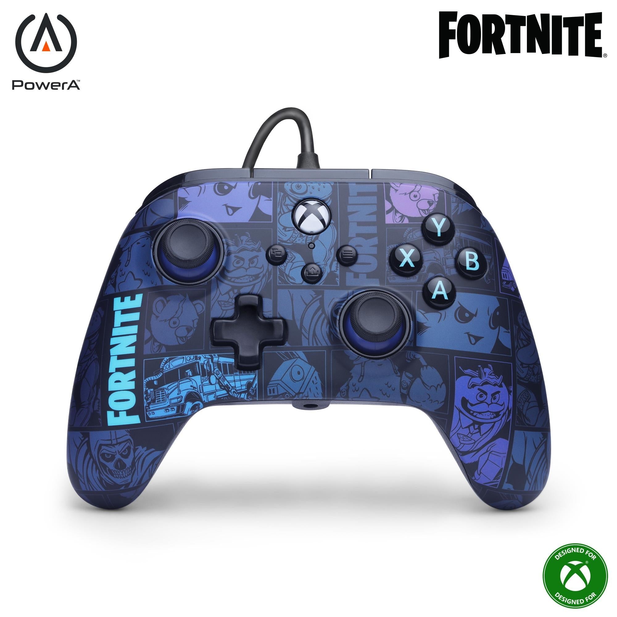 PowerA Advantage Wired Controller for Xbox Series X|S (Fortnite: Victory Royale)